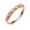Rose Gold, variant on 925 Sterling Silver Rings Gold CZ Eternity Engagement Wedding Women Ring Size 4
