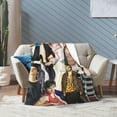 thumbnail image 4 of Blanket Nicholas Hoult Ultra-Soft Micro Fleece Wollen Blankets Throw Blankets Carpet Gift for Home Decoration,Decor Sofa,Office,Dormitory Bed car Camp Couch All Seasons, 4 of 6