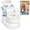 Oatmeal, variant on Jool Baby Real Feel PLUS 2-in-1 Potty with Flushing Sounds - Wipes Storage, Disposable Liners Included