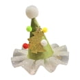 thumbnail image 1 of Pinza para el pelo navideña, decoración navideña, pinza para el pelo para fiestas temáticas, festivales, disfraces Verde, 1 of 8
