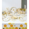 thumbnail image 5 of Décorations de Fête Abeille - pour 16 Personnes - Assiettes et Serviettes, Gobelets, Décorations d'Anniversaire Abeille, Décorations de Baby Shower Abeille, Révélation de Genre Abeille Amusante, 5 of 5
