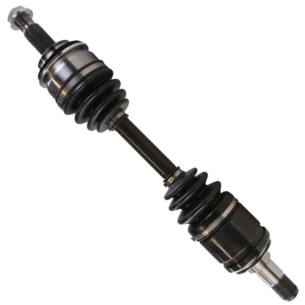 AutoShack Front New CV Axle Drive Shaft Assembly Neoprene Boots