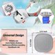 thumbnail image 3 of Hair Catcher,square Hair Drain Cover For Shower Silicone Hair Stopper With Suction Cup A, 3 of 5
