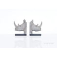 thumbnail image 2 of Rhino Head Bookend - Set of 2, 2 of 5