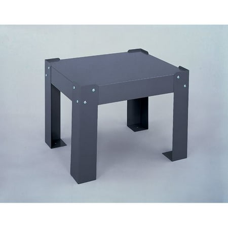 Furniture Stores Durham Durham 304-95 Gray Steel Base For Large Slide Racks, 20-5/8