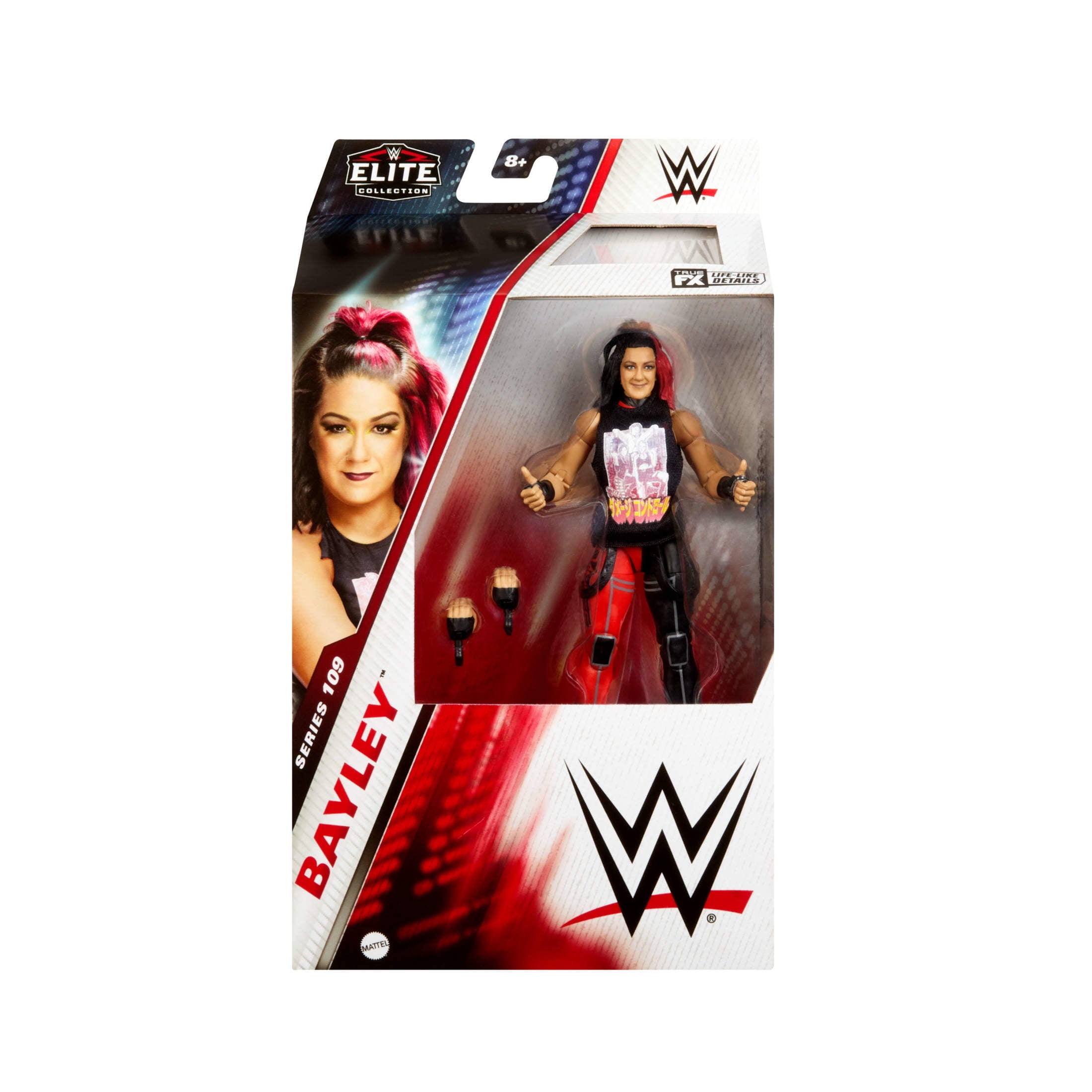 WWE Elite Bayley Action Figure, 6-inch Collectible Superstar with Articulation & Accessories
