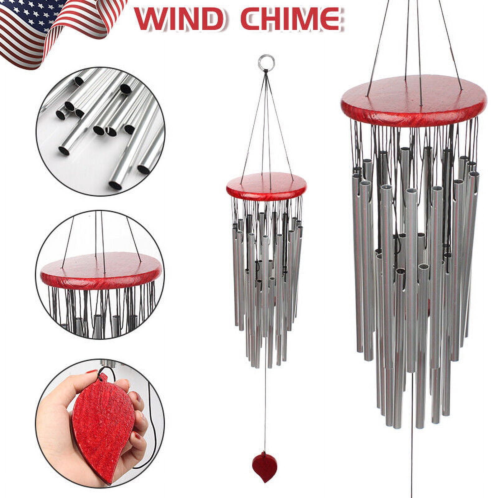 Large 27 Tubes Windchime Chapel Bells Wind Chimes Outdoor Garden Home Decor US