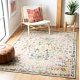 thumbnail image 3 of SAFAVIEH Madison Joandra Vintage Floral Area Rug, Grey/Gold, 4' x 6', 3 of 9