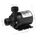 thumbnail image 5 of Ueetek 1pc DC 12V Bomba de agua sumergible sin escobillas de 12V 800L/H 5m para el sistema de circulación solar de la piscina de la fuente Sistema de circulación de agua HOMEMAXS MX4498305, 5 of 6
