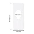thumbnail image 2 of Paokuoon Size Separator Rectangular Size Separator Clothing Rack Dividers Break resistant Closet Dividers for Clothes, 2 of 8