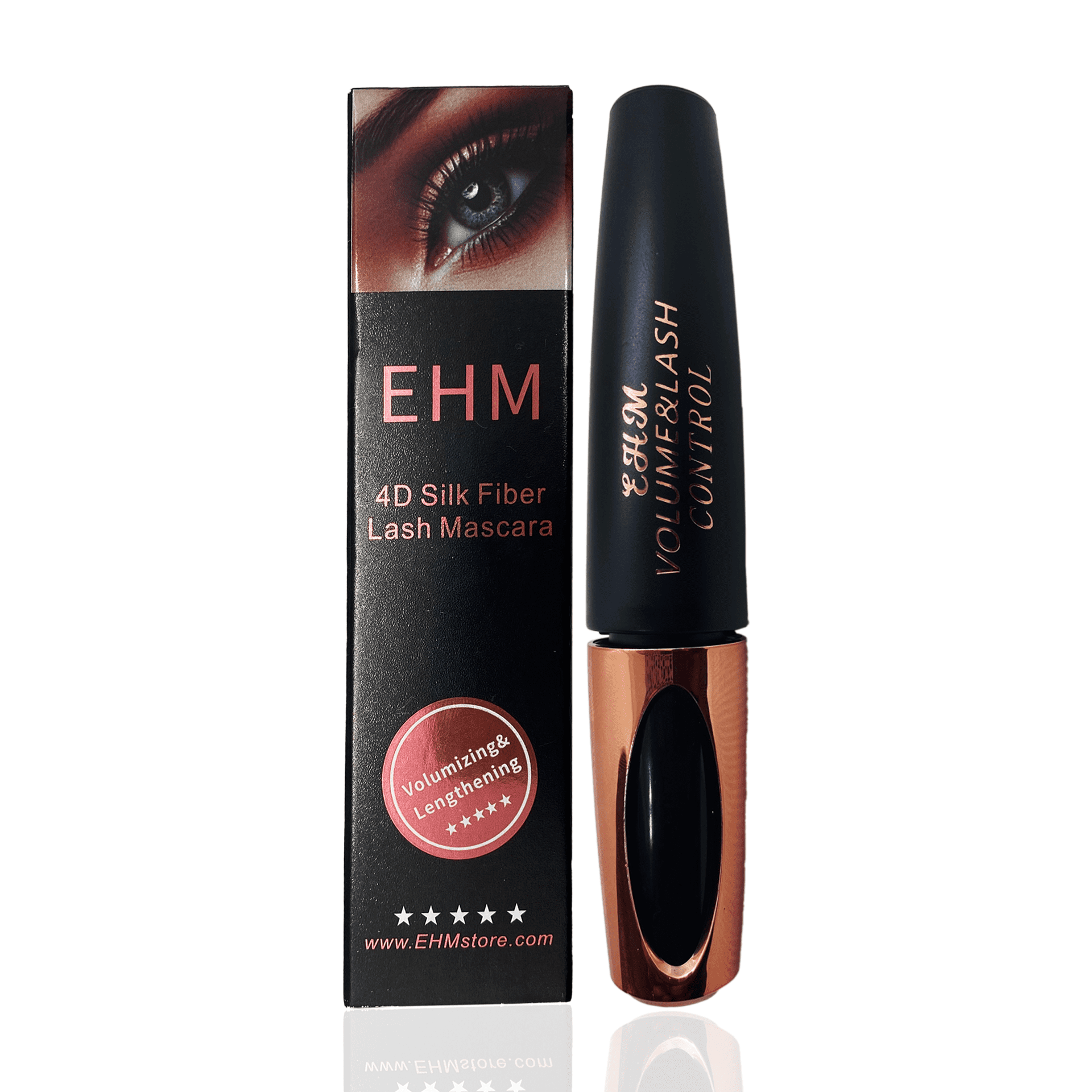 4D Silk Fiber Eyelash Mascara -Waterproof Long Lasting Eyelash Extension Warm Water Washable 4D Eyelash Mascara Eyelash Makeup