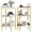 Gold, variant on Baxluxe Marble Side Table Set with Storage Shelves, Set of 2 Round Faux Marble End Table, Metal Frame Small Accent Coffee Table Nightstand, 3 Legged Living Room Table for Small Space, White+Black