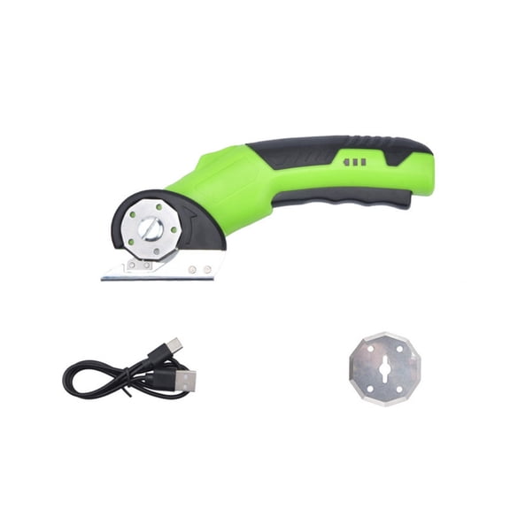Qholemyo Heavy Duty All Purpose Rotary Cutter Scissors For Cardboard Leather PVC And Carpet Cutting