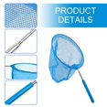 thumbnail image 2 of Pisexur Pool Skimmer Net, Pool Net with Retractable pole, Swimming Pool Fishing Net Skimmer for Small Swimming Pools, Fish Ponds, 2 of 7