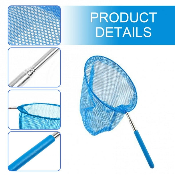 Pisexur Pool Skimmer Net, Pool Net with Retractable pole, Swimming
