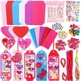 thumbnail image 1 of Kit de manualidades DIY de San Valentín para niños, 401 piezas, yafeite, 1 of 7