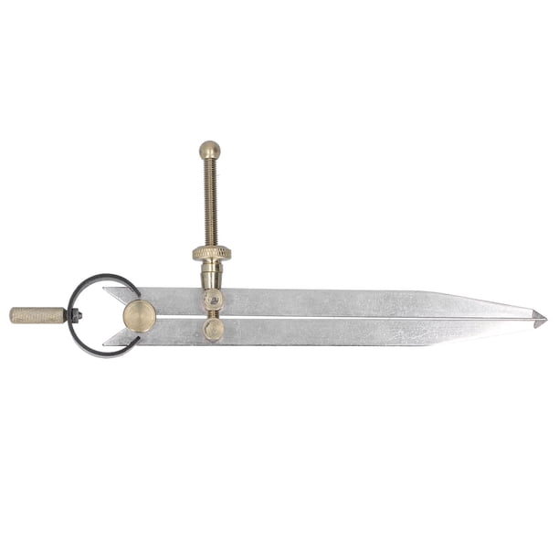 Medidor De Espaciado, Divisor De Ala Ajustable, Brújulas De Dibujo Artesanal De Cuero, Herramientas De Carpintería