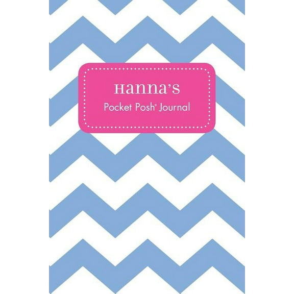 Hanna's Pocket Posh Journal, Chevron (Paperback)