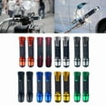 thumbnail image 2 of 7/8" Aluminum Rubber Gel Hand Grips for Motorcycle Sports Bikes Handlebar, 2 of 13