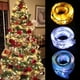 thumbnail image 5 of Cadenas de luces navideñas, lazos de cinta LED, adornos para árbol de Navidad, decoración navideña para el hogar 2024, Navidad Natal, Año Nuevo 2025, 5 of 5