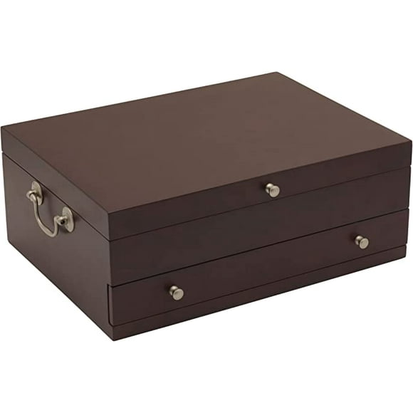 Wallace Commode avec Tiroir Finition Noyer