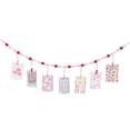 thumbnail image 4 of Wall Hanging Photo Display with Wooden Beads Garland, Collage Picture Frame for Boho Wall Decoration, Photo Holders with 7 Wood Clips for Home, Nursery Room, Dorm Decor, 4 of 7