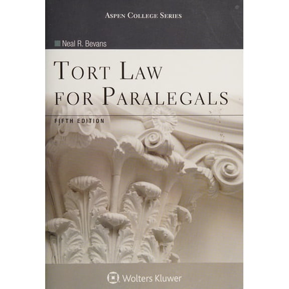 Pre-Owned Tort Law for Paralegals (Paperback) 1454852194 9781454852193