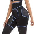 thumbnail image 3 of 3 in 1 Waist Trainer Cincher Thigh Trimmer Sweat Belt Yoga Shapewear Gym Body Shaper, 3 of 7