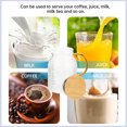 thumbnail image 4 of OULII 1Pc Decorative Glass Water Container Sealed for Restaurant Use, 4 of 7