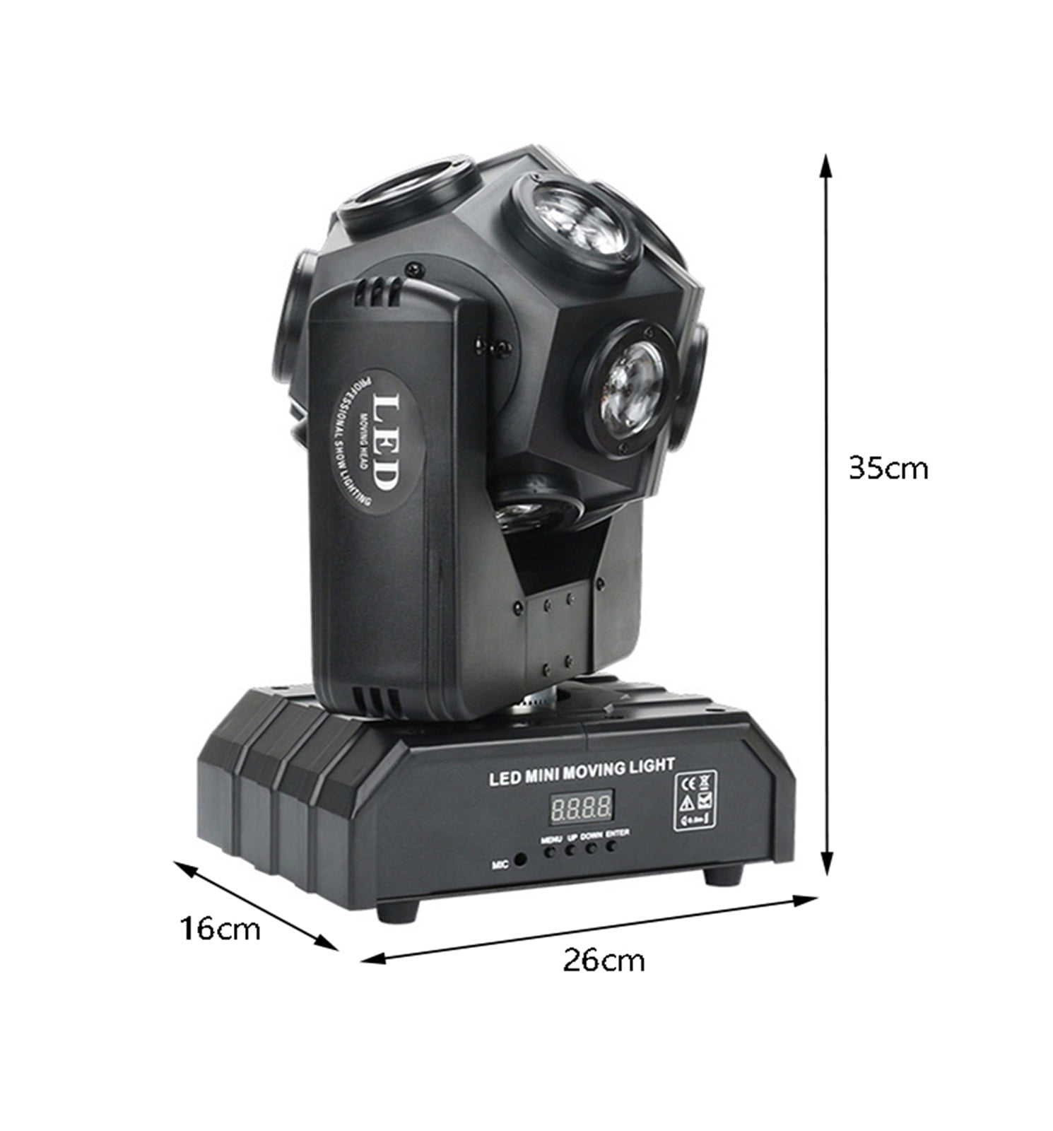 Led Beam Moving Head 12×12W Rgbw Rotating Disco Strobe Light 4in1 Controller Professional Dj Party Nightclub Club Wedding St ,Party Event Wedding Holiday Bar Club