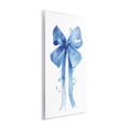thumbnail image 3 of Stupell Industries Blue Watercolor Bow Illustration Wall Plaque Art, design by LSR Design Studio, 3 of 7