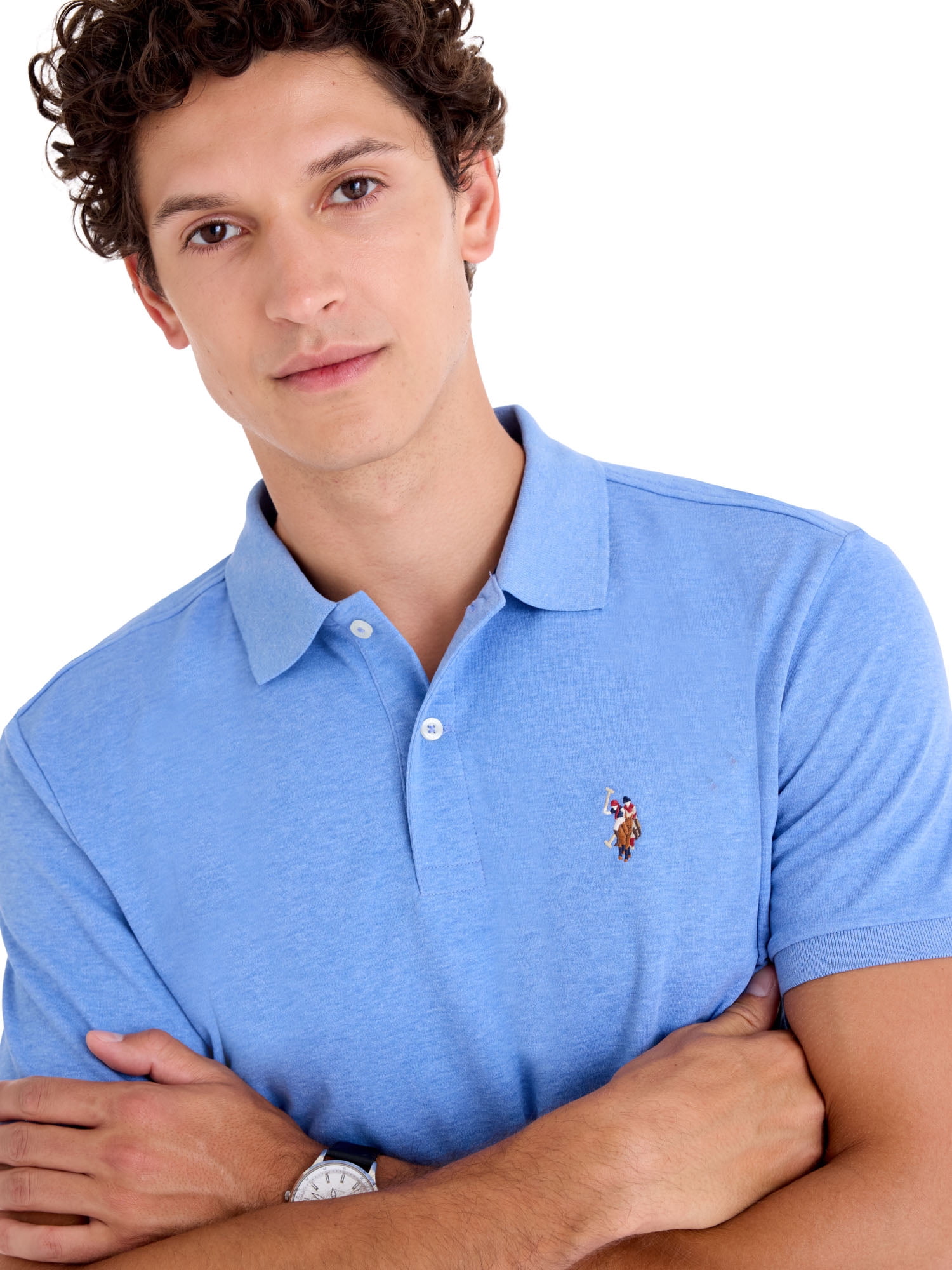 U.S. Polo Assn. Men's Interlock Polo Shirt