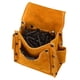 thumbnail image 5 of Bolsa de herramientas de bolsillo para la cintura, cinturón de clavos de carpintero, portátil para construcción, carpintería, color amarillo, 5 of 12