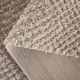 thumbnail image 5 of SAFAVIEH Penelope Kady Solid Shag Area Rug, Taupe, 6'7" x 6'7" Square, 5 of 10