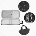 thumbnail image 2 of Geekria Slim Keyboards Carrying Case, Compatible with Logitech MX Mechanical Mini, MelGeek O2, Flow Lite 84 / LOFREE Flow84, IQUNIX MQ80, 84 keys Hard Shell Travel bag (Dark Grey), 2 of 6