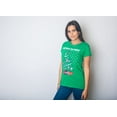 thumbnail image 4 of Womens Meowy Christmas Cat Shirt Tree Ugly Merry Crazy Funny Gift Sweater Womens Graphic Tees, 4 of 9
