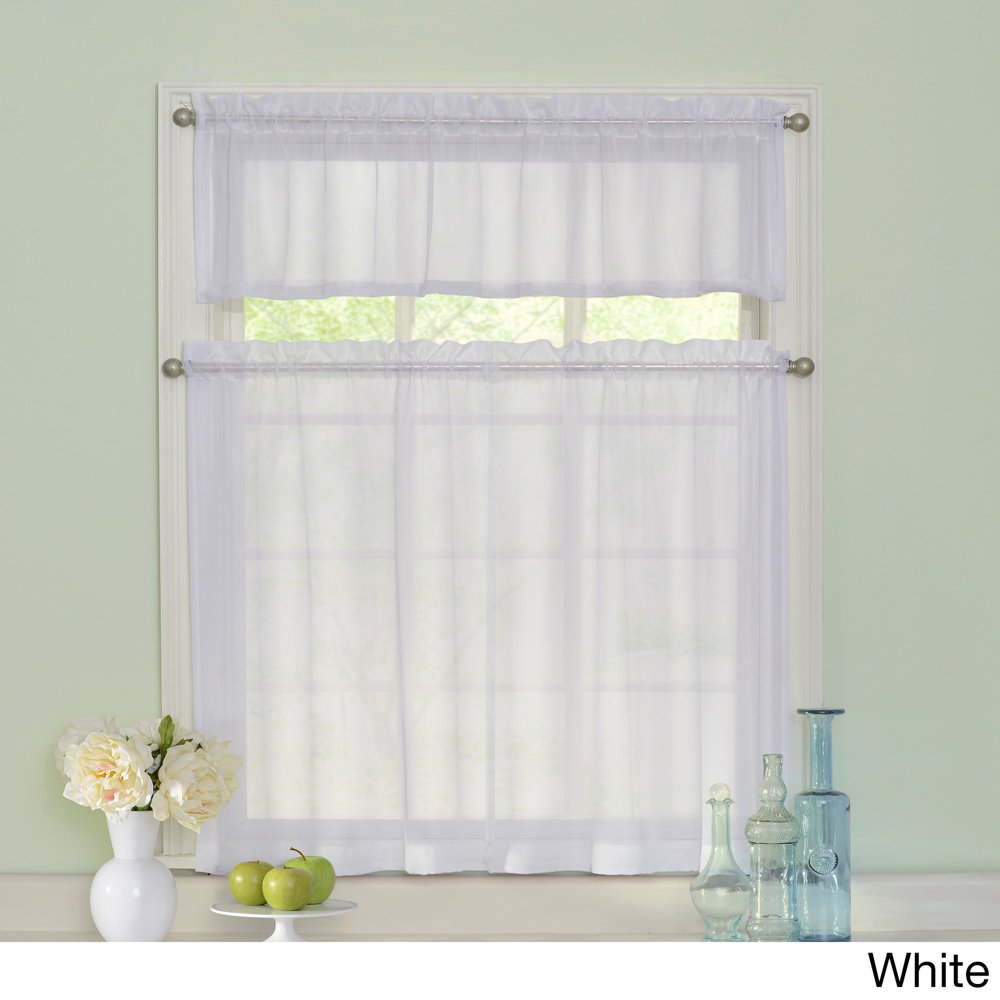 Arm & Hammer Curtain Fresh OdorNeutralizing Sheer Kitchen Kitchen