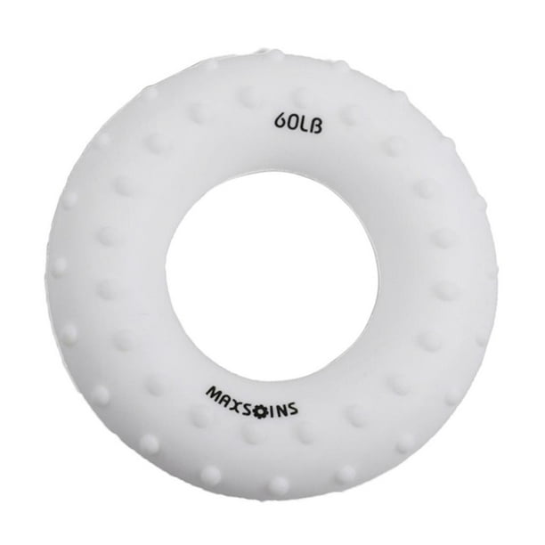 Agarre de Fortalecedor de Mano Macarena Ejercitador de Resistencias 60LB 50LB 40LB Blanco