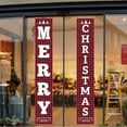 thumbnail image 4 of VerPetridure Christmas Curtain Decoration Christmas Decoration Curtain Creative Decoration Couplets Hanging Flags, 4 of 9