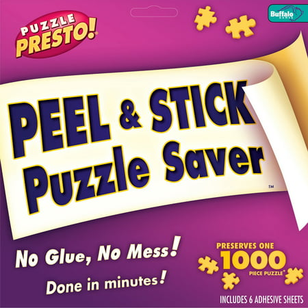 Puzzle Presto! Peel & Stick Puzzle Saver: The Original and Still the Best Way to Preserve Your Finished (Best Gba Puzzle Games)