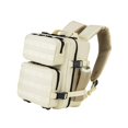 thumbnail image 3 of Mochila de camping de 9 l, informal, de gran capacidad, para gimnasio, para senderismo, viajes y deportes Beige, 3 of 8