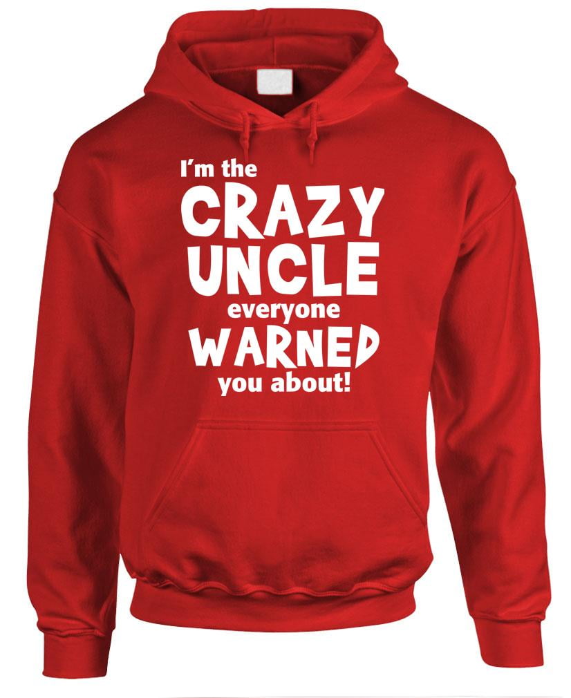 My Uncle Is A Crazy Veteran Warning And I'm Hanes Unisex Crewneck Sweatshirt 