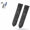 thumbnail image 1 of Genuine Leather Watch Strap For Cartier Santos 100 Men's And Women's Black Brown Leather Watchband 20mm 23mm, 1 of 5