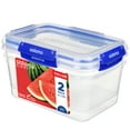 thumbnail image 2 of Sistema KLIP IT PLUS Food Storage Containers, 3.35 L, Airtight, Leak-Proof Seal, Easy Locking Clips, BPA-Free, 2 Count, 2 of 5