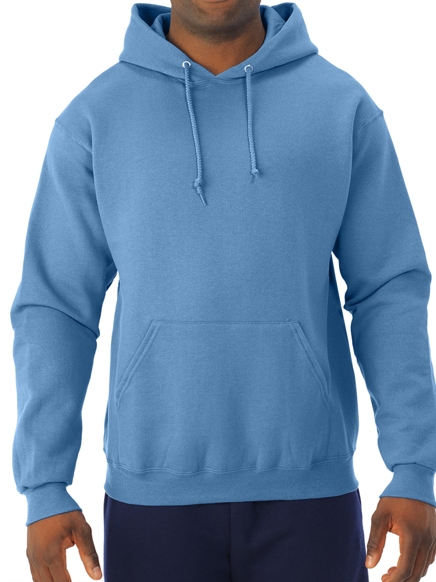 Big Men’s Soft MediumWeight Fleece Hooded Pullover Sweatshirt