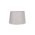 thumbnail image 1 of hometrends Tapered Light Grey Linen Lamp Shade with Chrome Spider, 1 of 2