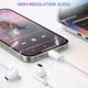 thumbnail image 4 of Auriculares ZENIPER para iPhone 16 con cable USB C y control de volumen con micrófono, 4 of 7