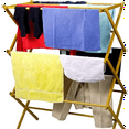thumbnail image 5 of Home-it Wooden Clothes Drying Rack for Laundry - Collapsible Folding Bamboo Laundry Drying Rack for Drying Clothes - Heavy Duty Pre Assembled, 5 of 6