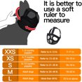 thumbnail image 2 of Adjustable Small Dog Anti Stop Barking Chew Safety Dog Mask Bulldog Muzzle Mouse Basket Pet Product ORANGE XS, 2 of 8