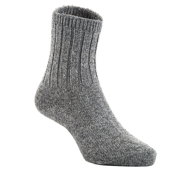 6 Pairs Children's Durable, Stretchable, Thick & Warm Wool Crew Socks. Perfect as Winter Snow Sock and All Seasons FS01 LAS Size 0Y-2Y(Gray)